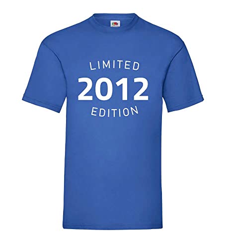 T-shirt pour homme bleu roi idéal pour le quotidien estival en taille XXXL