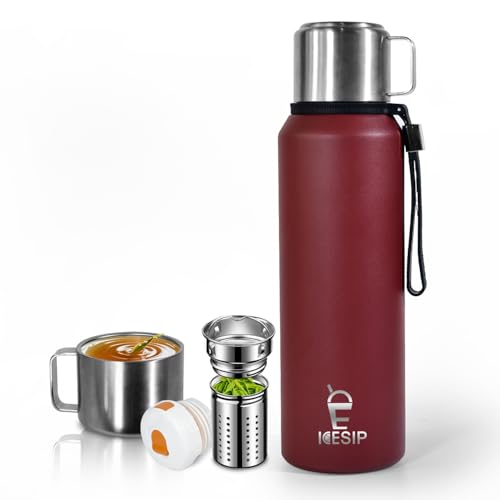 Icesip 33oz Vacuum Insulated Water Bottle