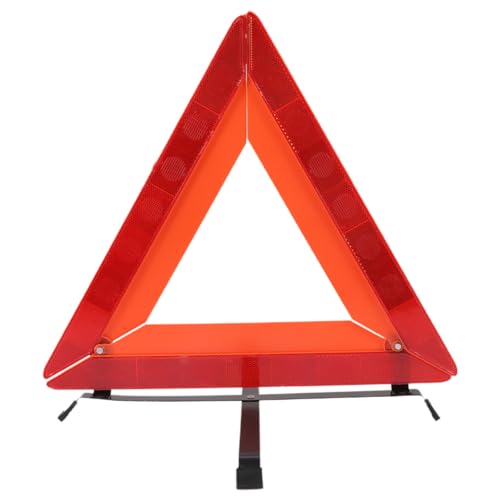 Triangle de sécurité voiture pour panne et arrêt d'urgence en voyage
