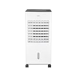 Fácula- Climatizador evaporativo ERA 6L | Ventilador y climatizador | Tecnología avanzada de ionización | 65W | Temporizador 1-12h | Filtro Lavable| Incluye 2 bloques de hielo y Mando a Distancia