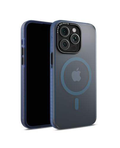 Image of DailyObjects TPU Blue Nimbus Slim Magnetic Protective Case Cover Compatible With iPhone 15 Pro Max|Magsafe|Camera & Body Protection|Anti Shock,Scratch Resistant|Cutouts Modern Design|Wireless Charging