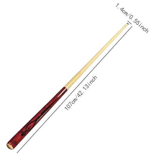 Taco de billar salto Aosekaa 107 cm madera miniatura 3