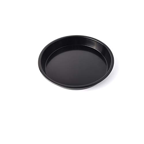MINIDUO Pizza Pan Multifunction Round Thicken Carbon Steel Non-Stick Bakeware High Temperature Resistance Baking Tray for Home Kitchen Hotel Restaurant-9 inch