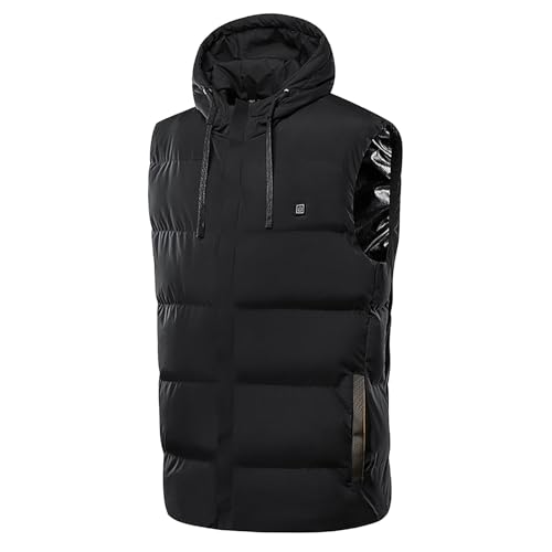 Manteau Chauffant Électrique Mixte Ajustable à Chaleur Continue