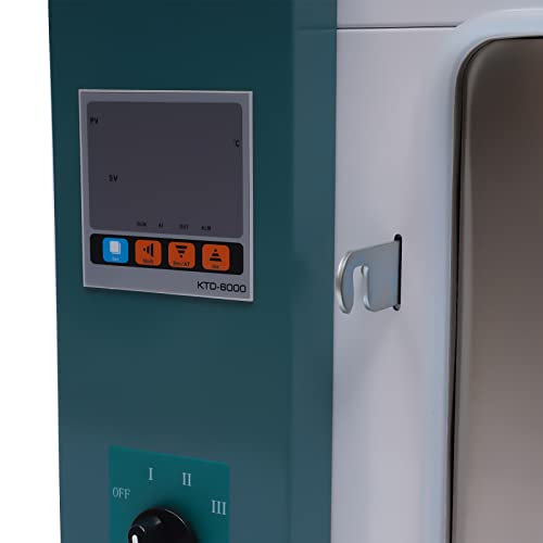 45L/12gal Lab Forced Air Convection Drying Oven Industrial Digital Lab Thermostatic 110V 60Hz 1500W, 10-300 ℃/50-572℉ Temperature Control Range 1.5 cu.ft for Health Institution