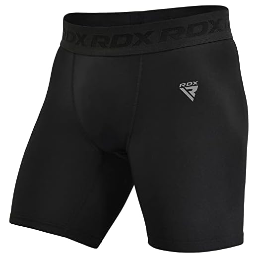 RDX MMA Compression Shorts, Lightweight Trunks for Kick boxing Training Cage Fighting Muay Thai BJJ Grappling and Combat Sports, Base Layer Short for Fitness Running Exercise Bodybuilding Workout