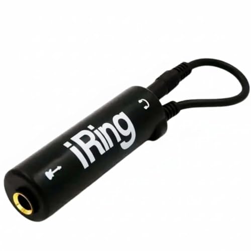 Image of Speaker AUX Noise Isolator iRing | Ground Loop Noise Filter with 3.5mm Audio Cable | Eliminates Buzzing & Humming | for Car Audio, Home Stereo, Smartphone & Computer