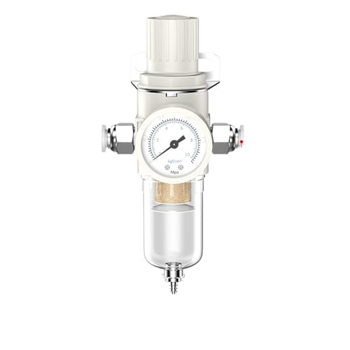 Separador de aceite y agua con regulador de presión para flujo constante de aire