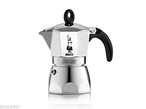 Bialetti Dama Nuova Espresso Maker, Silver