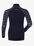 LeMieux Mini Base Layer Top - My Long Sleeve Athletic Thermal Shirts - Equestrian Apparel & Gear for Horseback Riding (Indigo/3-4 Years) - Image 2
