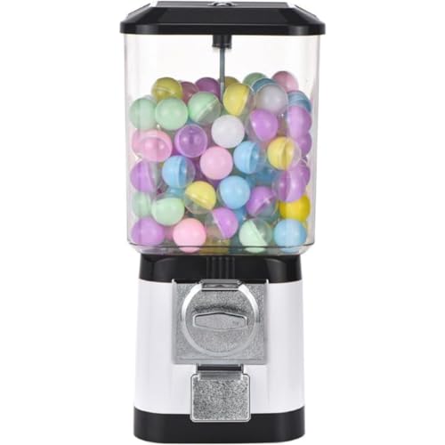 WhiteForest ガチャマシン 100円硬貨用 レトロガシャポンマシン 業務用ガシャポン本体 楽しいカプセルマシン ガチャマシーン イベント ガチャガチャカプセル 業務用 家庭用 幼稚園教育機関向けギフトマシン ボール100個付属 (引き出しなし(コ