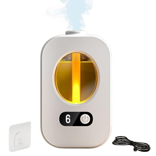 Smart Waterless Automatic Air Freshener 6 Levels Rechargeable Quiet | Aromatherapy Diffuser for Car Bathroom Offices Bedroom Hot