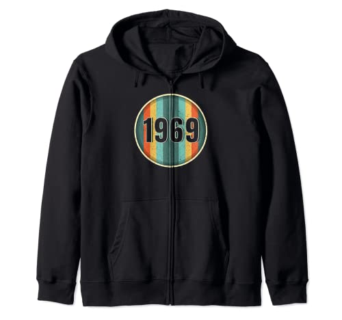 Camisetas vintage de cumpleaños de 1969 para mujer, divertidas camisetas de cumpleaños de 1969 Sudadera con Capucha