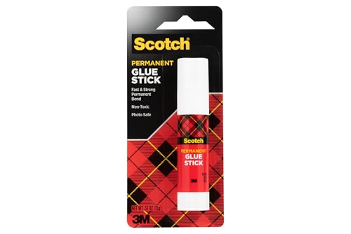 Scotch Glue Stick .52 oz Acid Free and Non-Toxic (6015)
