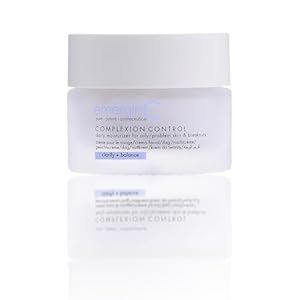 emerginC Complexion Control – Lightweight Facial Moisturizer Cream for Oily, Combination + Blemish Prone Skin – Day and Night Cream for Oily Skin (1.6 oz, 50 ml)