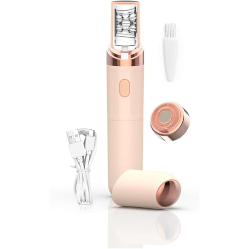 Épilateur visage pour éliminer le duvet sans douleur avec l'appareil ZVD rechargeable
