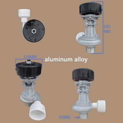 Gerador Micro Hidrelétrico De Liga De Alumínio 1000W 220V Estação De Energia Hidrelétrica Gerador De