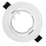 Bague de finition pour spots encastrés : d'apparence simple et moderne, cette bague de finition est un excellent complément pour vos spots et luminaires encastrés