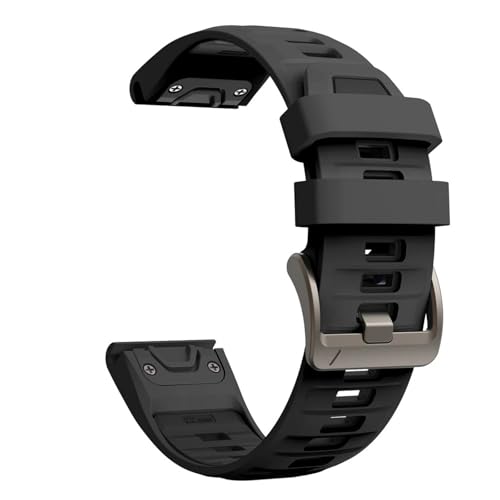 [�����ȓX] �ɓK����Garmin Fenix 8 E 7 X 6 6 X Pro 5 X 5 Plus�x���gForerunner 955 965 970 Tactix 8�u���X���b�g2226 mm�������V���J�Q���x���g(Coal black Black,