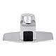 Automatischer Infrarot-Sensor-Wasserhahn, Langlebige Zinklegierung, Messing, Chrom-Finish, Steuerkasten, Ideal für den Privaten und Gewerblichen Gebrauch