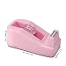 Yiautao 1Pcs Desktop Tape Dispenser Adhesive Roll Holder with Weighted Nonskid Base, Pink (Tape not Included)