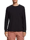 Regular Fit ESPRIT Langarm-Top aus Jersey, 100% Baumwolle