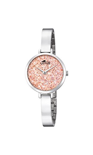 Lotus Watches Reloj Análogo clásico para Mujer de Cuarzo con Correa en Acero Inoxidable 18561/4 Cover