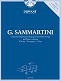 Giuseppe Sammartini (1695-1750): Concerto for Descant (Soprano) Recorder, Strings and Bass Continuo [With CD (Audio)]