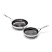 Produktbild CROWD COOKWARE  Blackbeard Bratpfanne Ø28 cm  Antihaft und Kratzfest  aus Edelstahl - Geeignet für alle Herdarten und Ofen  Spülmaschinenfest (24 + 28 cm)