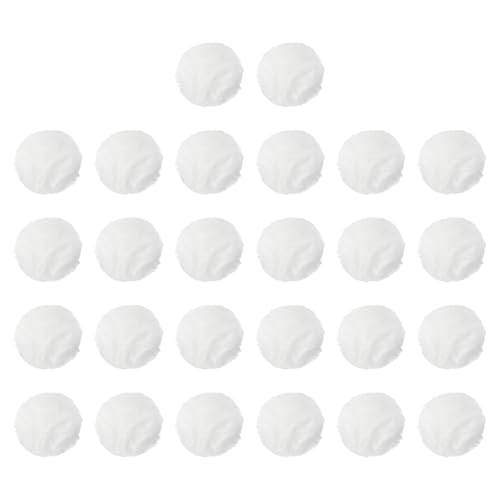 Pompons en fausse fourrure avec boucle amovible PATIKIL pour réparer et embellir vos bonnets