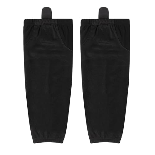 Ice Hockey Socks for Adult (Black S)
