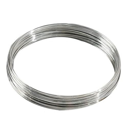 Tin Wire for Scientific Research Laboratory, high-Purity Solder Wire Material Sn Alloy Wire Purity 99.99% (?3.0mm×10M, 1)