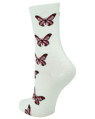 Image of Gelante 12-Pair Women's Crew Socks, Soft Thin Lightweight Breathable Athletic & Casual