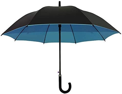 Umbrella， Easy to carry folding umbrella Automatic Open Classic Style Gentleman Bent Handle Business Men and Women Long-handled Umbrella Windproof Sun Protection Outdoor Strong Durable Umbrellas Porta