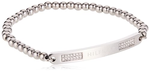 Tommy Hilfiger Lässiges Damen-Armband mit Stahlperlen – 2780342, One...