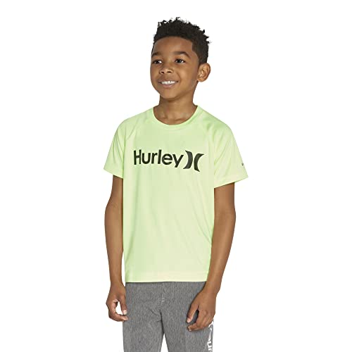 Image of Hurley Boys' Icon UPF 50+ Rash Guard Swim