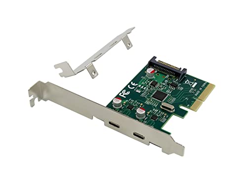 Conceptronic Tarjeta PCI-E 2 Puertos USB-C 3.2 Gen 2