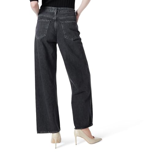 DEE OCLEPPO Women's Kit 5 Pocket Straight Wide Leg Jean Standard3