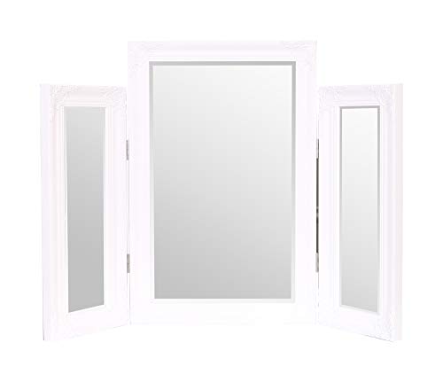 Select Mirrors Lola Mirror - Espejo de tocador para Maquillaje, 74 x 55 cm, Estilo Shabby Chic Cover