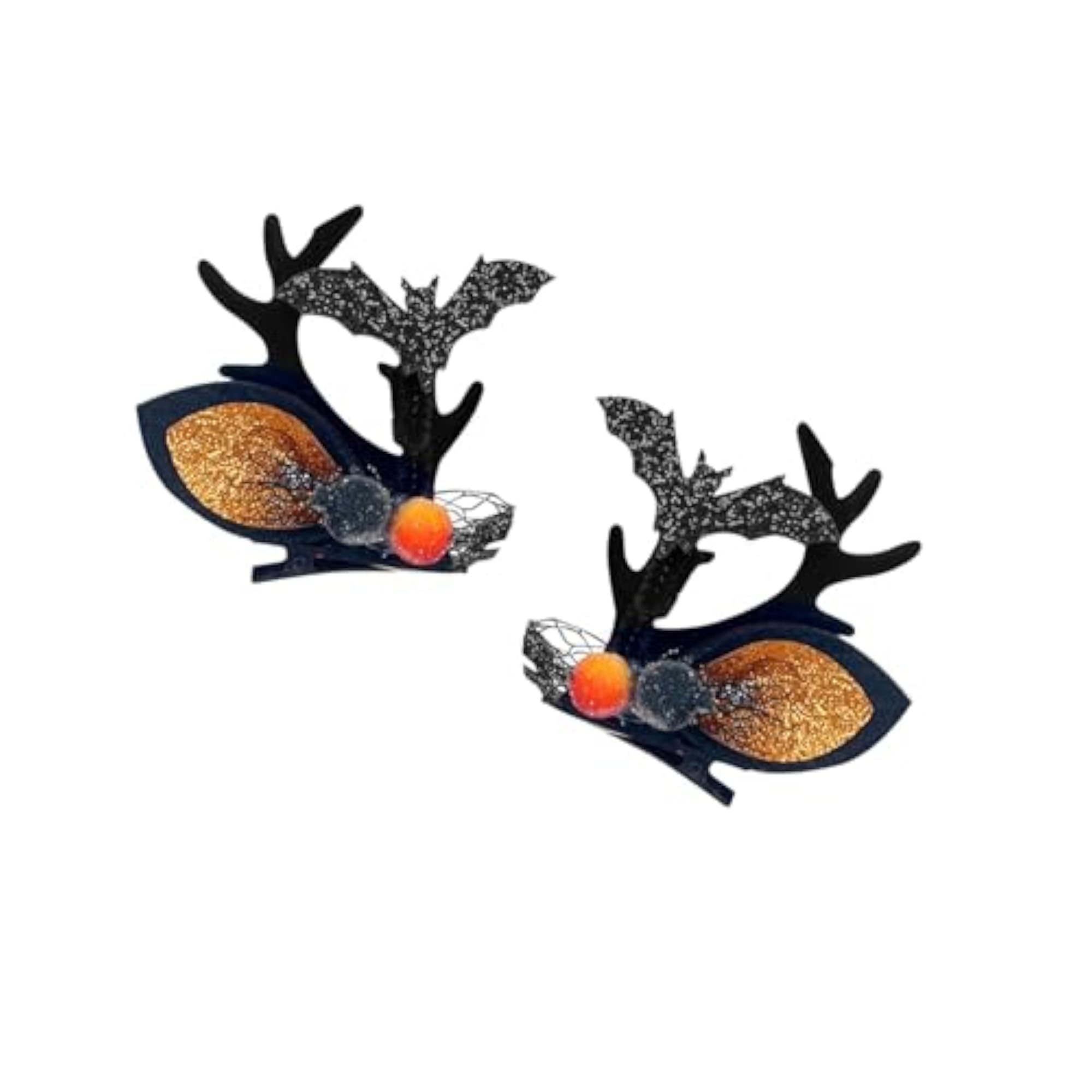Halloween Hair Clips Deer Shape Duckbill Clips