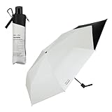 【2025】男の晴雨兼用傘 日傘 IZA Type:BACKPACK GUARD ライトグレー×ブラック [遮光率100%・UVカット率100%・UPF50＋・遮熱・撥水] 折りたたみ傘 通勤 通学 旅行 カジュアル 男性 メンズ ZA016-001-102