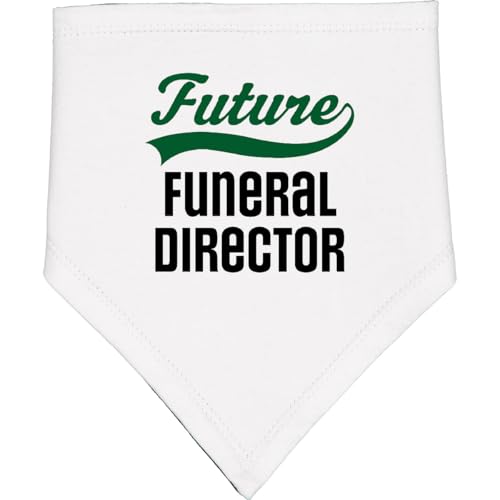 inktastic Future Funeral Director Baby Bandana Bib