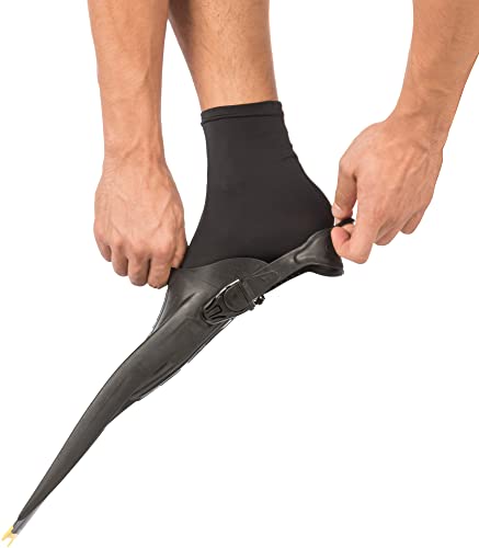 Cressi Ultra Stretch Fins Socks, Black, S/M #TOP4