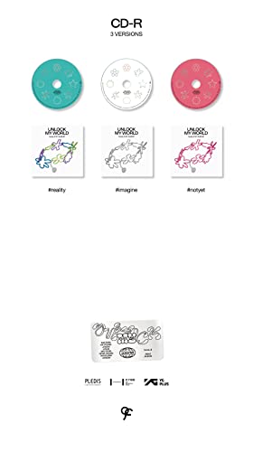 CD fromis_9 Unlock My World version Reality édition de haute qualité esthétique