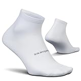 Feetures! High Performance Ultra Light Quarter, White, Medium