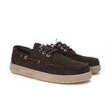 WALK IN PITAS | DAIKI Suede | Náuticos de Hombre | Mocasines para el Invierno | Zapatillas de Vestir | Zapatos sin Cordones | Deportivas Casual | Calzado Walkinpitas | Marrón 43