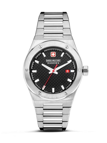 Montre homme Swiss Military Hanowa SMWGH2101604 quartz en acier gris à offrir