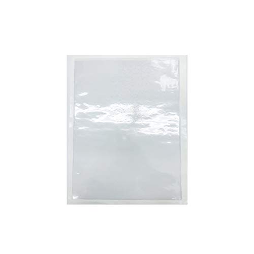 Risch Sticky Backs, Commercial Grade, Adhesive Vinyl Pockets – Ideal for Displaying Memos, Schedules, Menus, Notices, QR Codes, 8.5" x 11", All Clear Vinyl (Pack of 24)