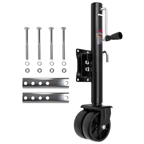 Trailer Jack With Wheel 2000 lbs