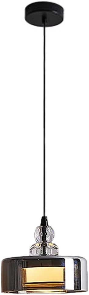 Modern Glass Pendant Lights Kitchen Island, Adjustable Cord Pendant Light Fixtures, Kitchen Pendant Lighting Over Island, Indoor Mini Led Chandelier for Bedroom Bathroom